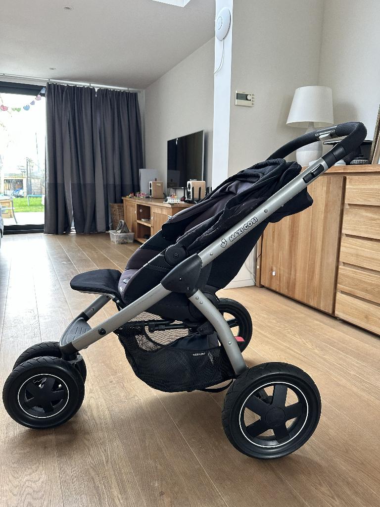 Maxi cosi mura plus buggy, Kinderen en Baby's, Buggy's, Gebruikt, Maxi-Cosi, Regenhoes, Verstelbare rugleuning, Ophalen