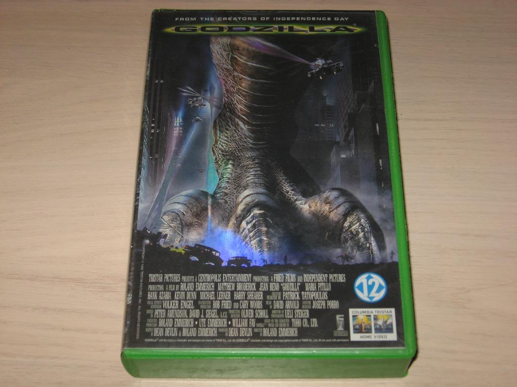 K7 vhs Godzilla, Cd's en Dvd's, VHS | Film, Alle leeftijden, Ophalen of Verzenden, Zo goed als nieuw, Science Fiction en Fantasy