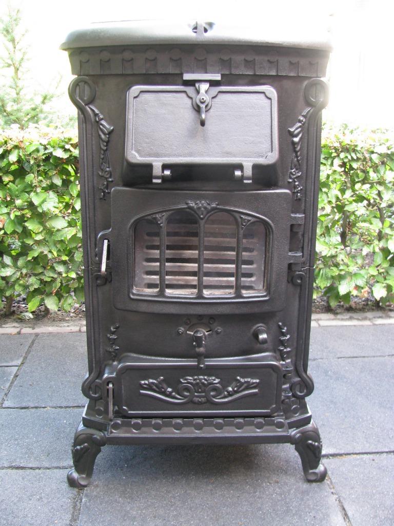 Magnifique poêle à bois Thermocet Rose ou à charbon (10,5KW), Enlèvement, Utilisé
