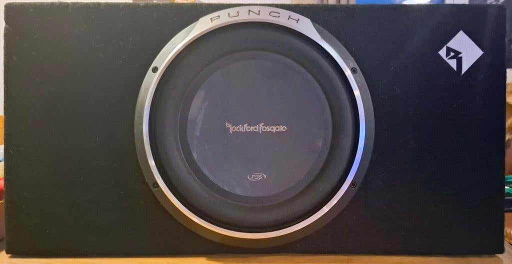 Subwoofer Rockford Fosgate P3S nog in zeer goede staat., Ophalen