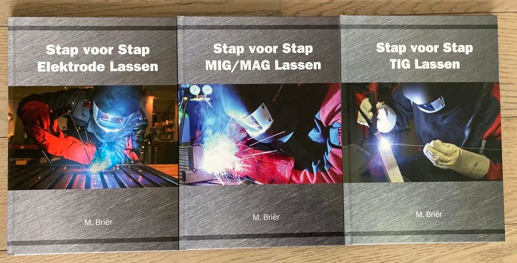 Stap voor stap lassen (3 boeken), Enlèvement ou Envoi, M. Briër, Comme neuf, Autres sujets/thèmes
