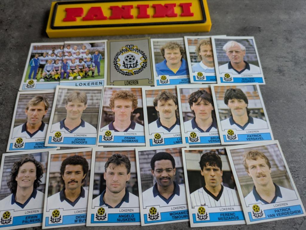 PANINI FOOTBALL 88 18 LOKEREN  1988 FOOT AUTOCOLLANTS, Envoi, Neuf