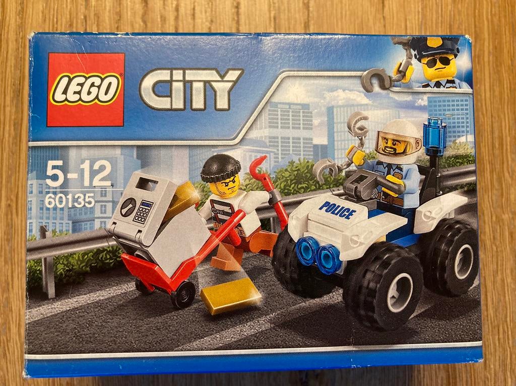 Lego City ATV-Arrestatie 60135, Ophalen, Zo goed als nieuw, Complete set, Lego