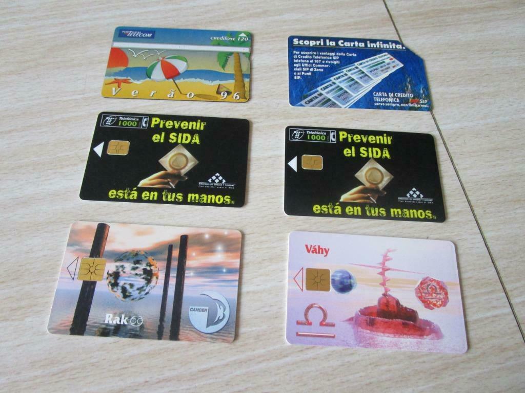 Télécartes divers pays, Enlèvement