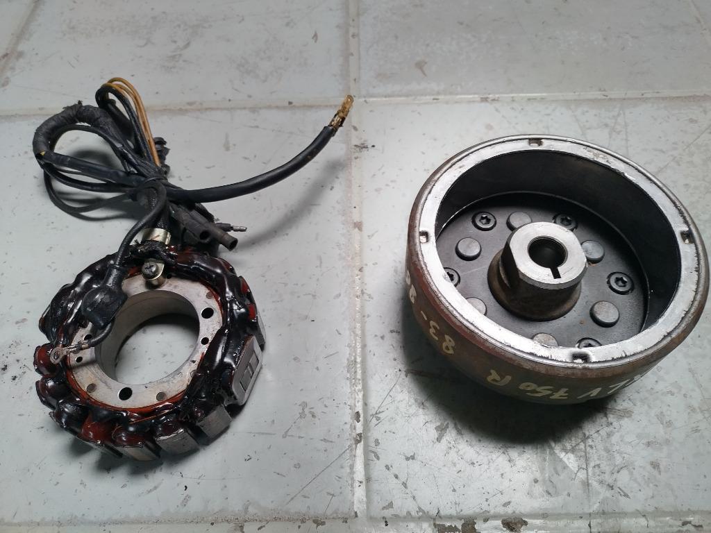 honda xlv 750r model '83-'86 alternator en vliegwiel, Motoren, Ophalen of Verzenden, Gebruikt