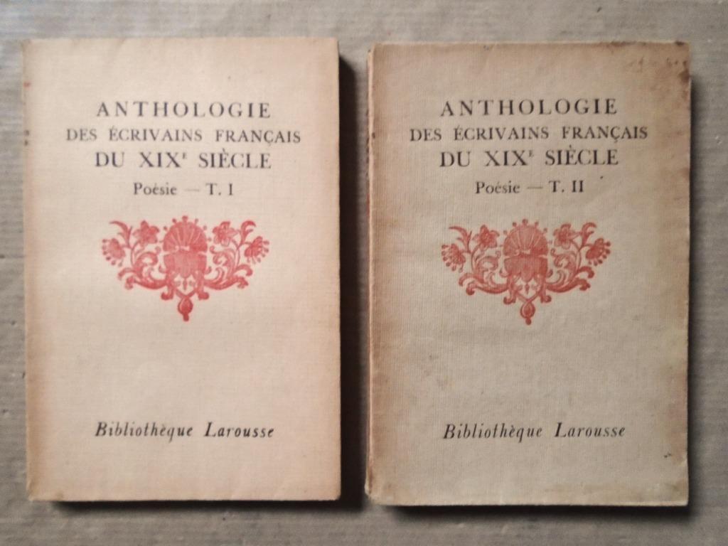 Anthologie des Écrivains Français [XIXe s.] Poésie - 1923, Livres, Poèmes & Poésie, Utilisé, Plusieurs auteurs, Enlèvement ou Envoi
