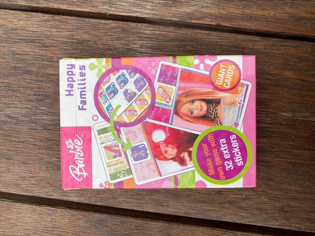 Spel kwartet Barbie, Ophalen of Verzenden