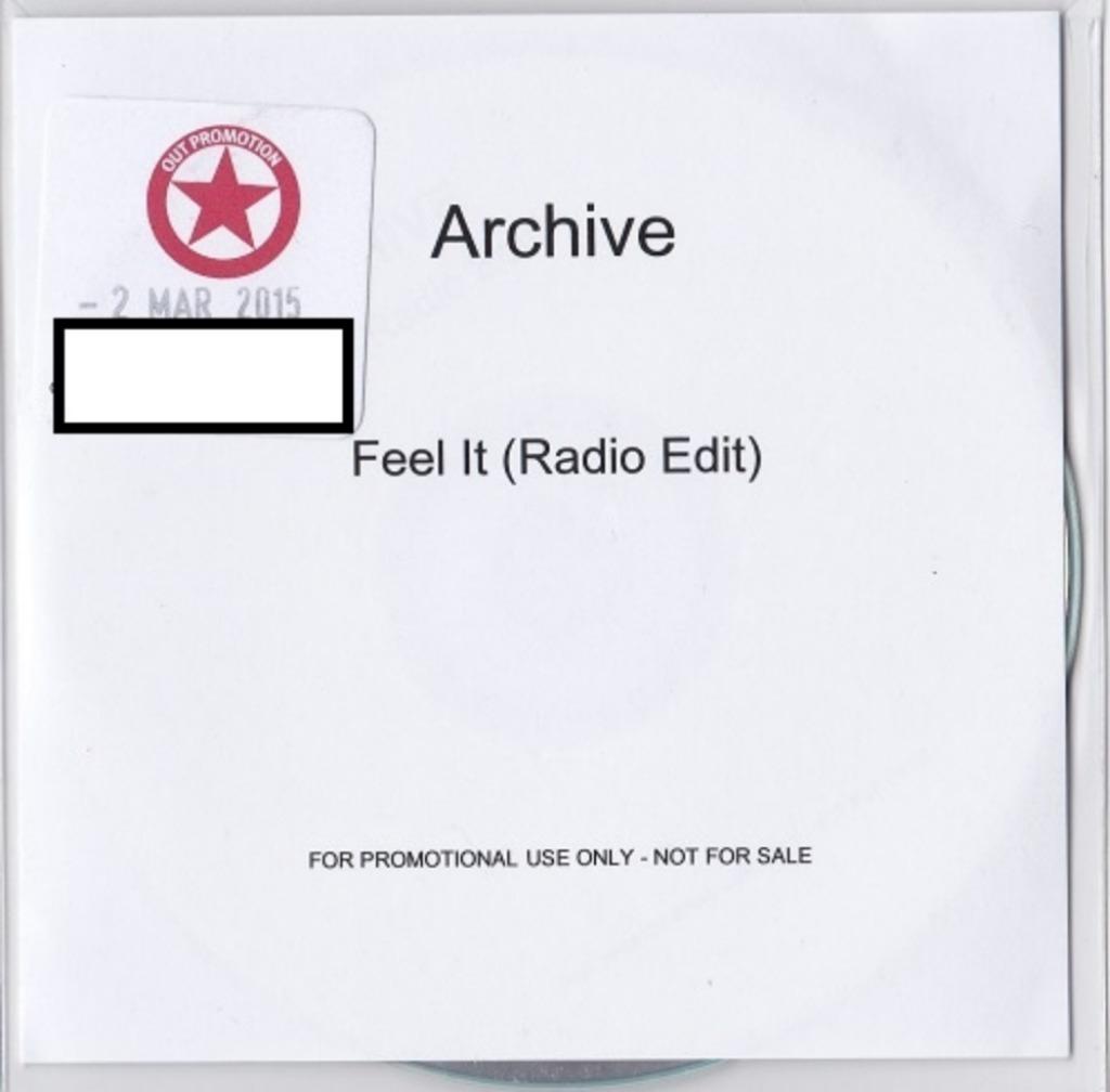 ARCHIVE - FEEL IT (RADIO EDIT) - UK PROMO CD SINGLE, Verzenden, Zo goed als nieuw, Overige genres