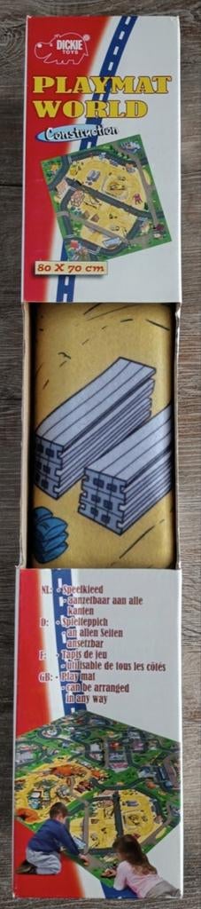Dickie Toys / Tapis de jeu / 80 x 70 / Construction, Enfants & Bébés, Enlèvement ou Envoi, Comme neuf