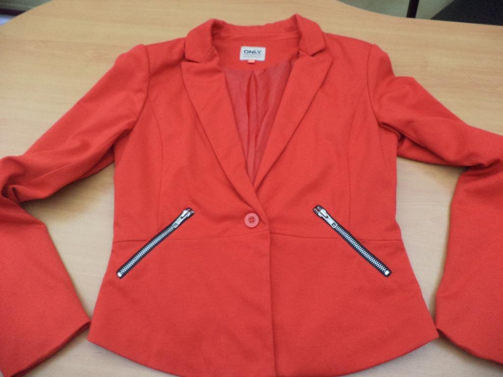 rode blazer van Only, Ophalen of Verzenden, Maat 38/40 (M), Rood, Jasje