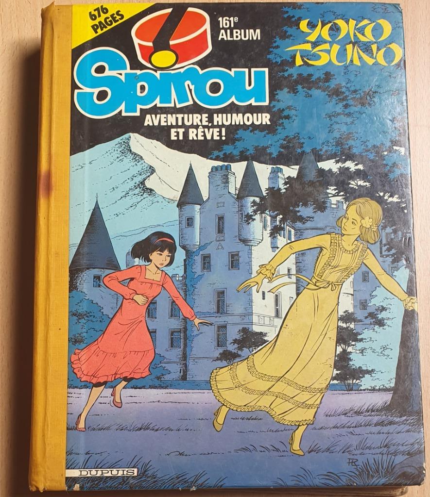161. Spirou album du journal, Gelezen, Eén stripboek, Ophalen of Verzenden, Dupuis