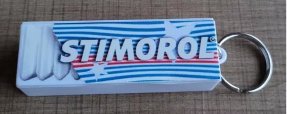 Stimorol kauwgom: sleutelhanger, Enlèvement ou Envoi, Comme neuf, Marque