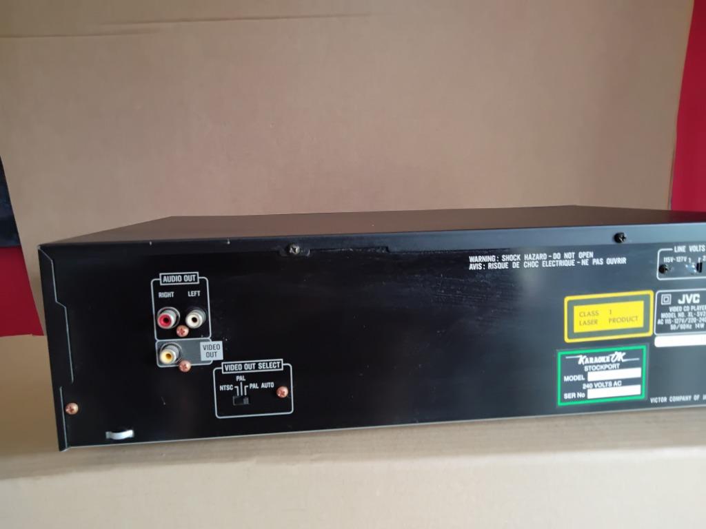 KARAOKESPELER  JVC XL- SV 22, Ophalen, Zo goed als nieuw, JVC