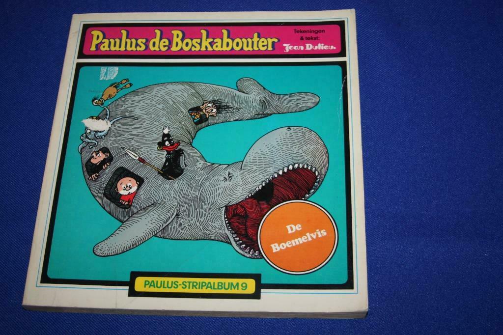 Paulus de Boskabouter stripalbum 9 , 1e druk 1975, Enlèvement ou Envoi, Une BD, Utilisé, Jean Dulieu