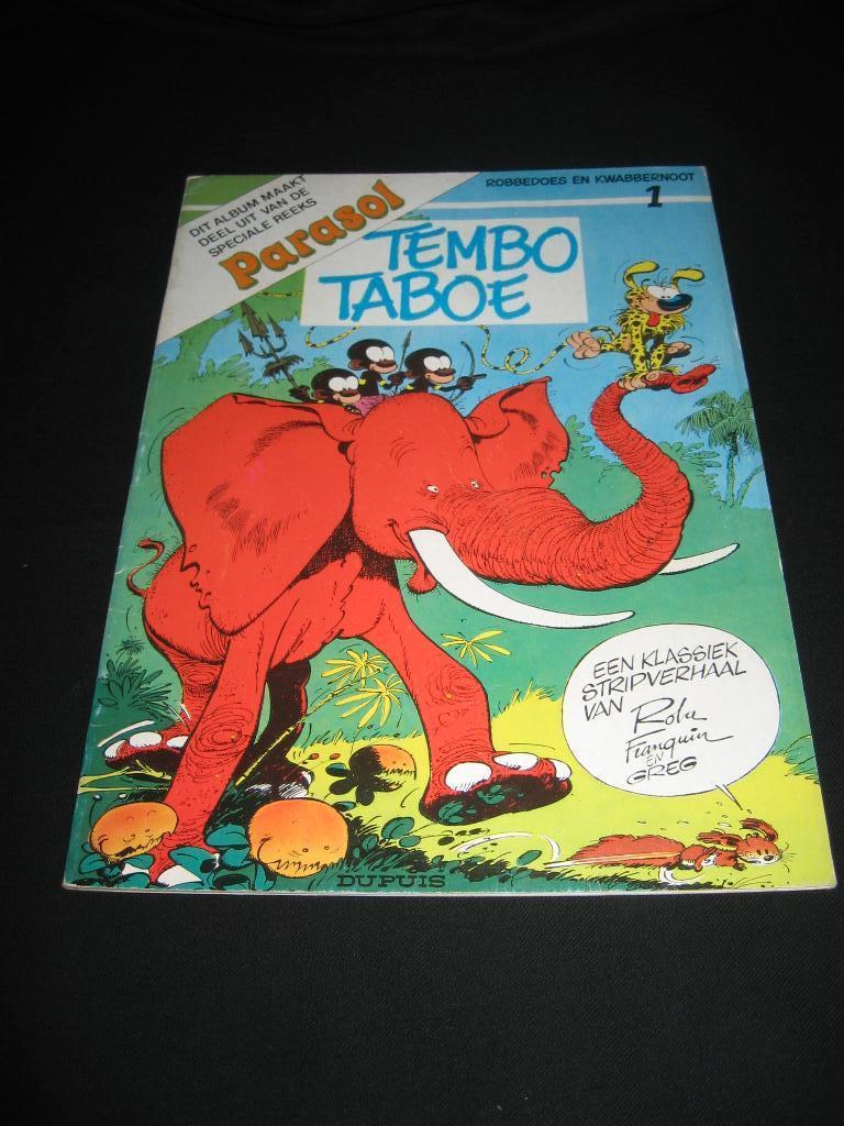 Robbedoes en Kwabbernoot 1 1979, Boeken, Eén stripboek, Ophalen of Verzenden, Zo goed als nieuw
