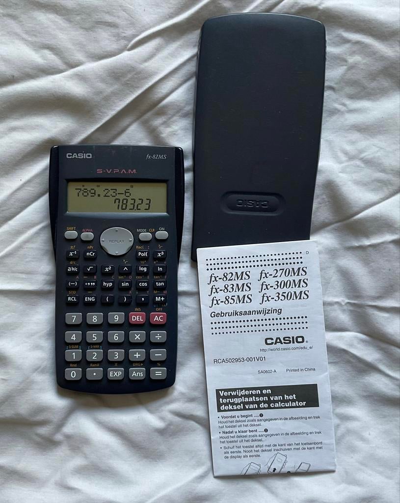 Casio fx-82MS rekenmachine, Ophalen of Verzenden