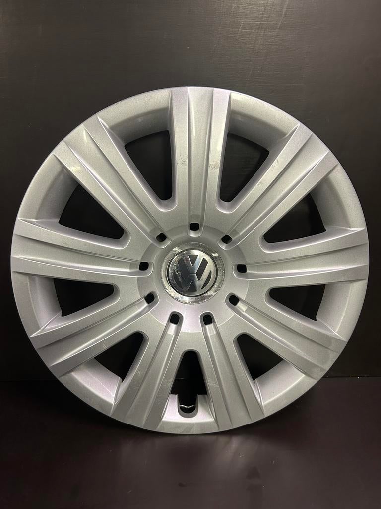 1 VW Tiguan Passat Golf 6,7,8 Caddy 16" wieldop, Auto diversen, Wieldoppen, Zo goed als nieuw