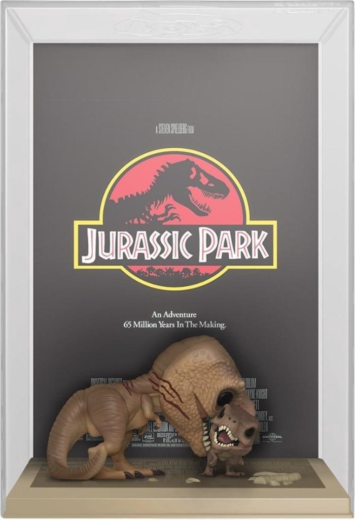 Funko Pop Jurassic Park Movie Poster With T-Rex & Velocirapt, Funko, Nieuw, Ophalen of Verzenden, Supportemea@funko.com