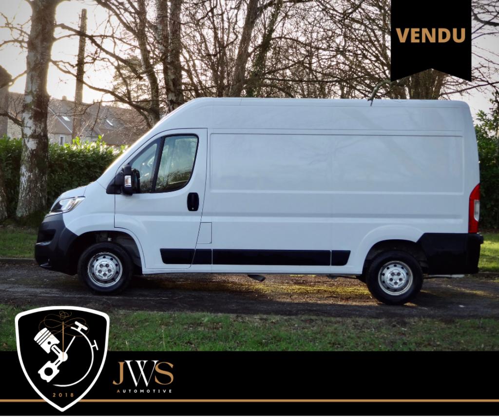 Citroen Jumper 2.2D L2H2 3,3T **VERKOCHT**, Auto's, Citroën, Euro 6, 4 cilinders, 2500 kg, Wit
