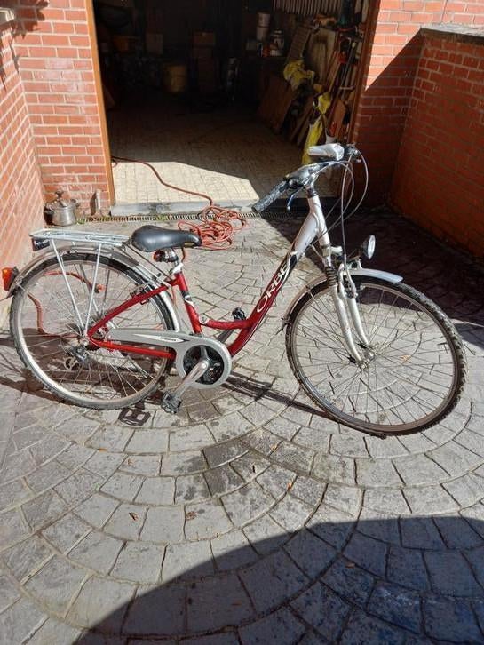 VELO DAME ROUGE 26 POUCES ORBEA, Enlèvement, Utilisé