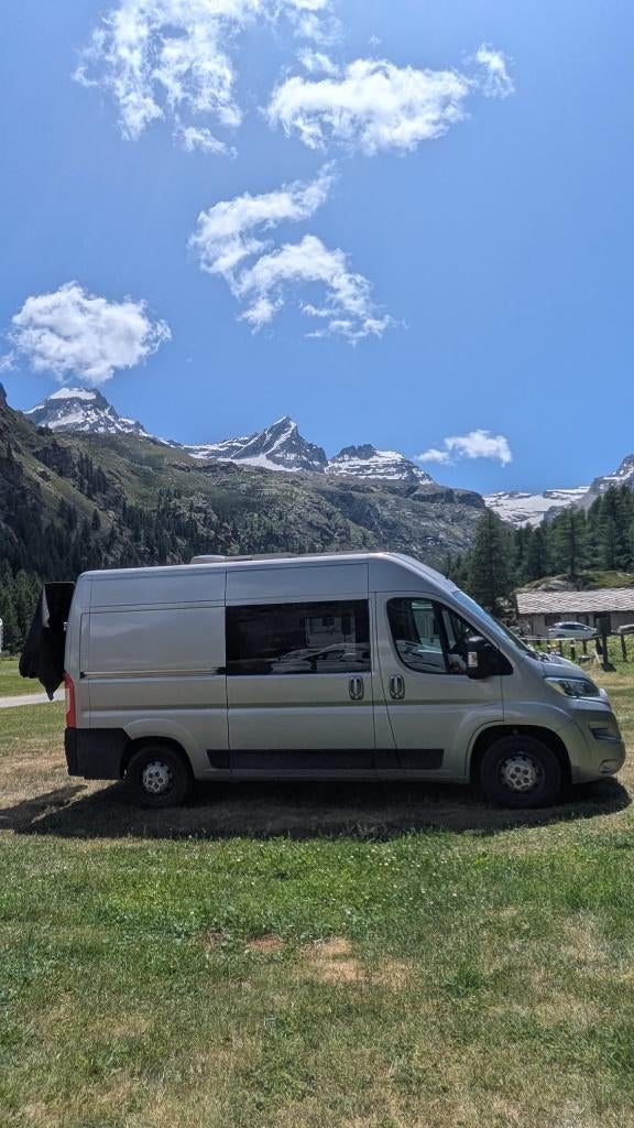Van ménagé Citroën Jumper, Caravanes & Camping, Camping-cars, Particulier, jusqu'à 2, Diesel, Boîte manuelle, 5 à 6 mètres, Chauffage autonome