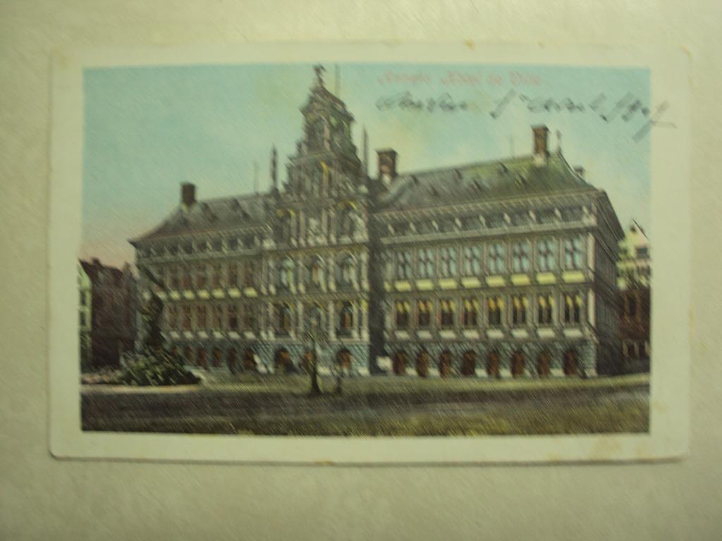 52850 - ANVERS - HOTEL DE VILLE, Envoi