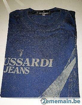 t-shirt "TRUSSARDI Jeans" Medium -porté 2 fois !, Gedragen