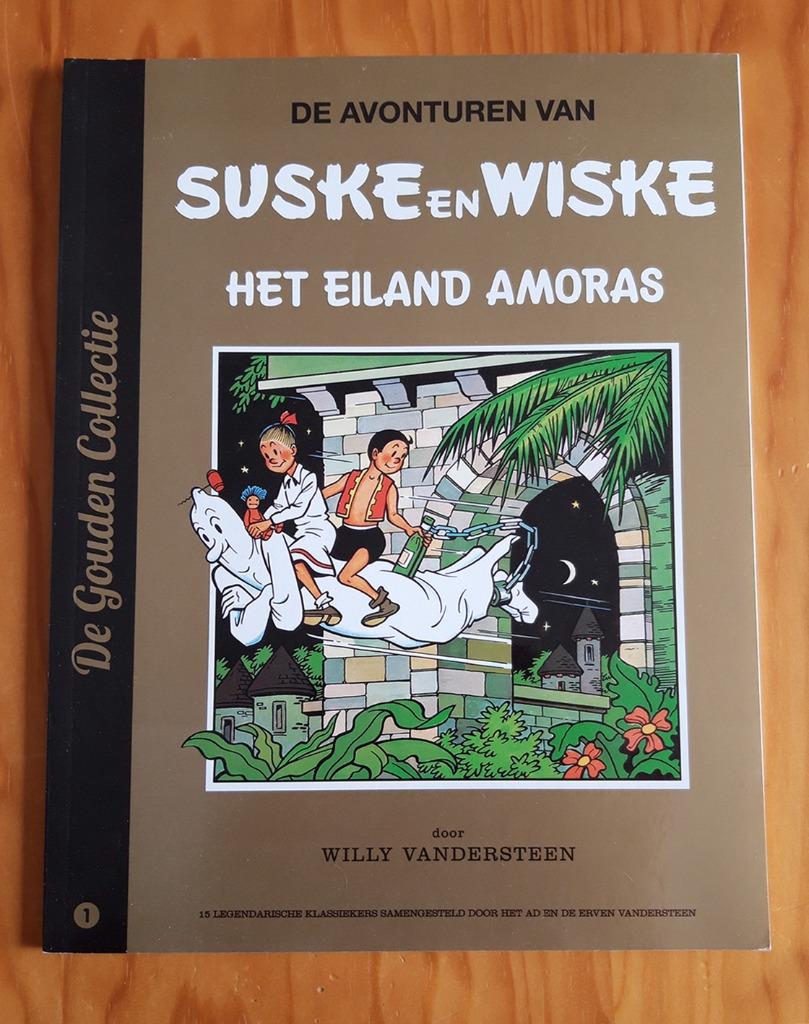 Suske en Wiske 'het eiland Amoras' 2013 Gouden Collectie AD, Boeken, Stripverhalen, Verzenden, Willy Vandersteen, Eén stripboek