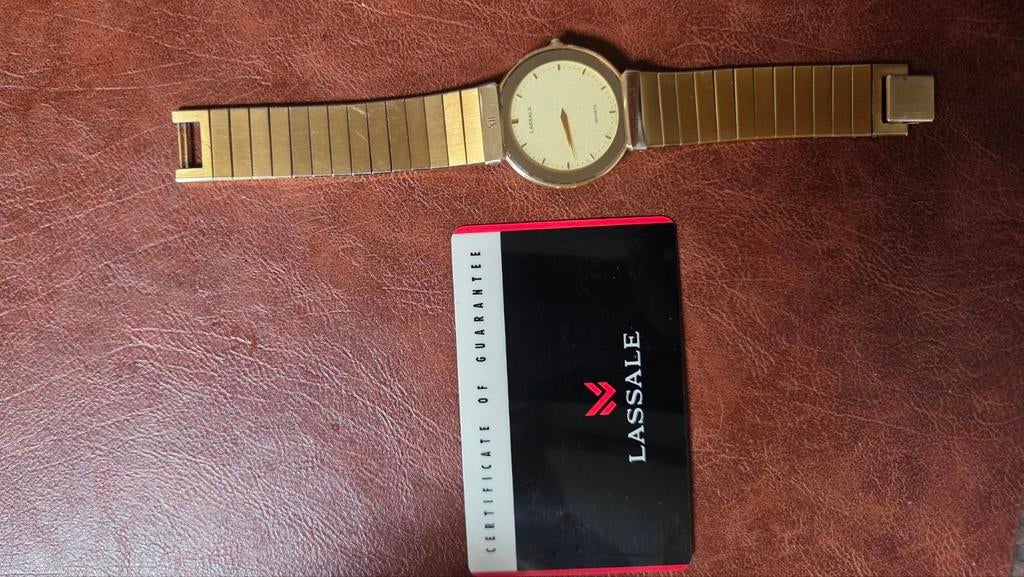 lasalle  , topmodel van seiko! 1989!, Handtassen en Accessoires, Horloges | Dames, Ophalen, Zo goed als nieuw, Seiko