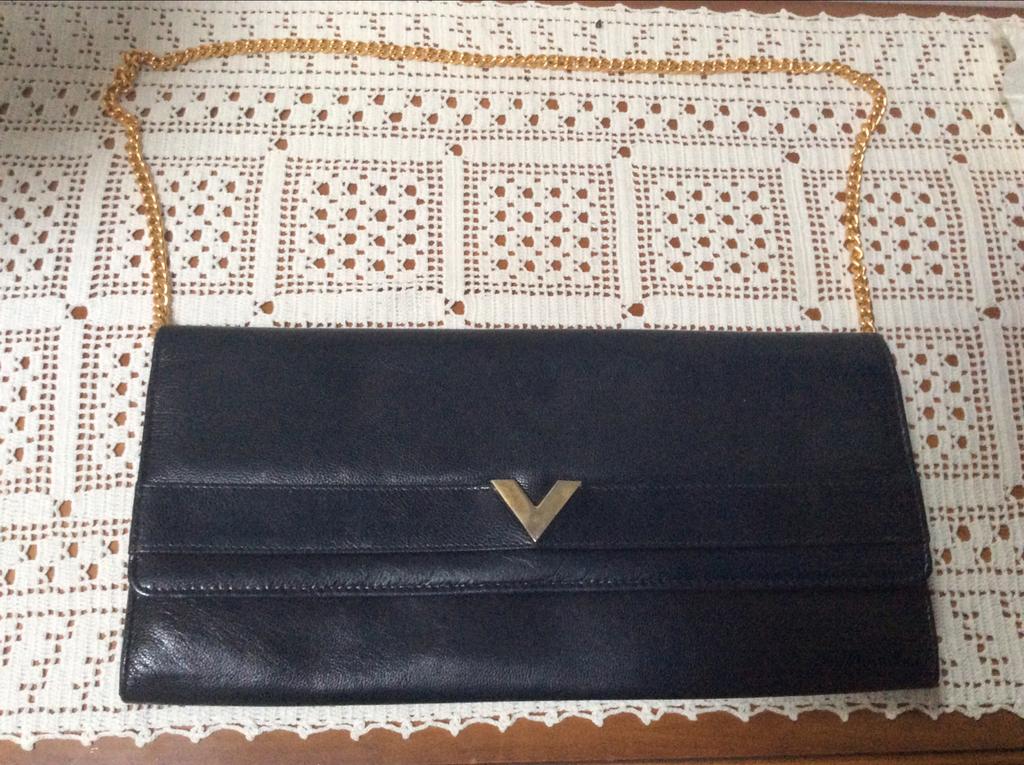 Donkerblauw avondtasje, Handtassen en Accessoires, Tassen | Damestassen, Ophalen of Verzenden, Avondtasje