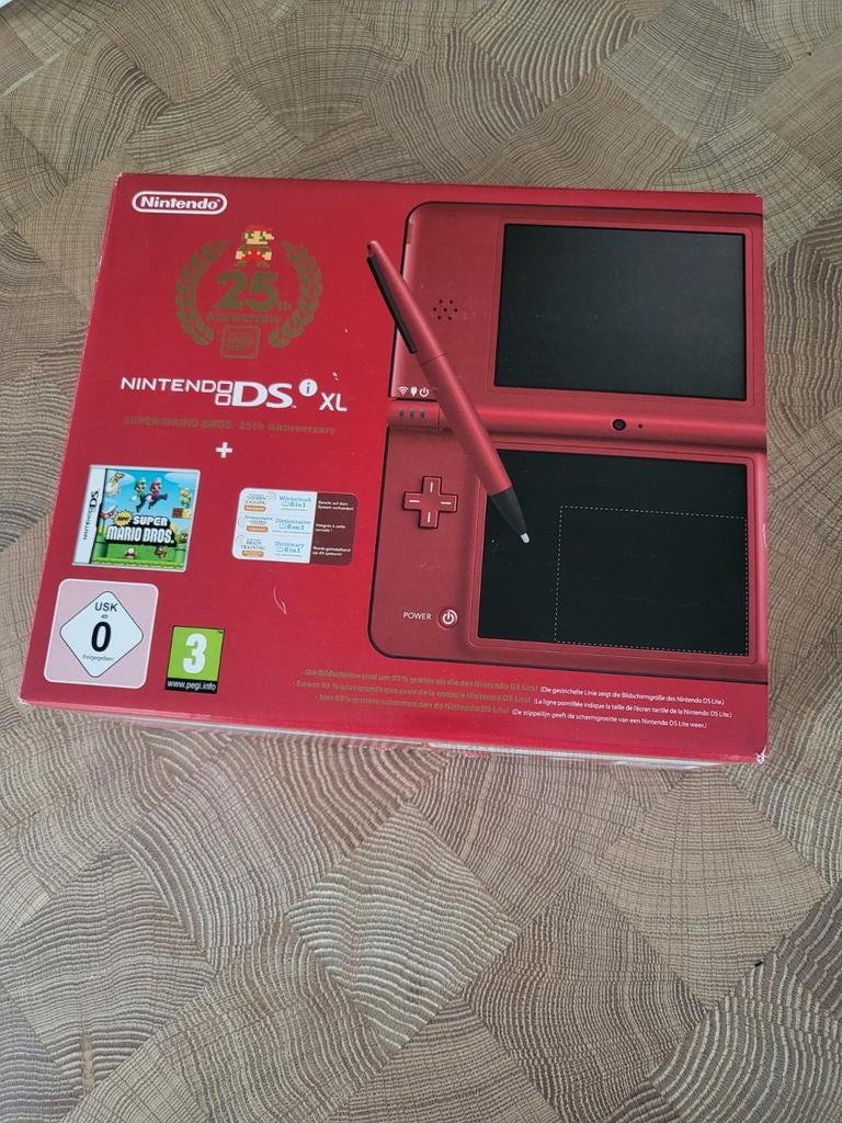 Nintendo ds xl mario edition new, Games en Spelcomputers, Ophalen of Verzenden, Nieuw