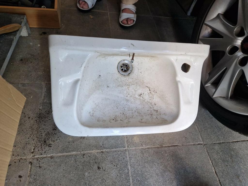 Lavabo, Huis en Inrichting, Badkamer | Complete badkamers, Ophalen, Gebruikt