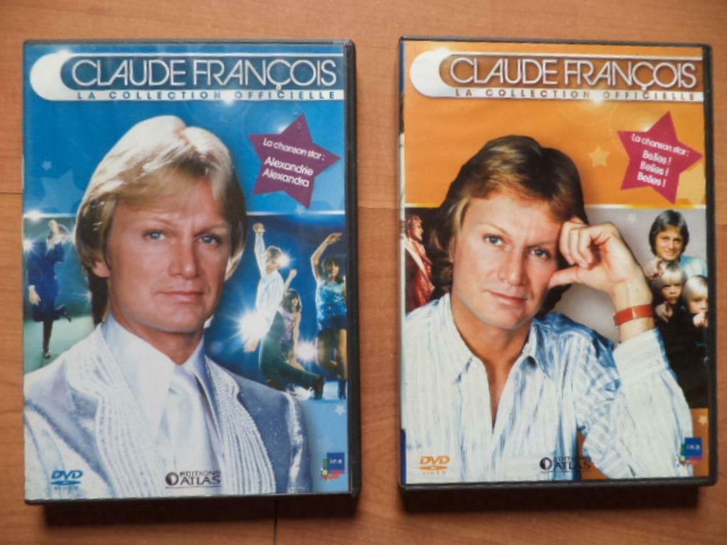 DVD Claude François - La collection officielle - vol 1 et 2, CD & DVD, Tous les âges, Enlèvement ou Envoi