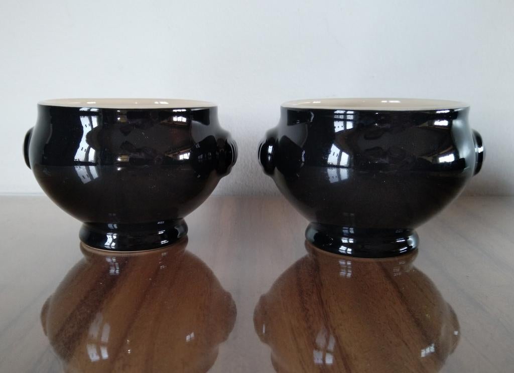 Nieuwe Le Creuset Soepkommen Zwart, Huis en Inrichting, Ophalen of Verzenden, Nieuw