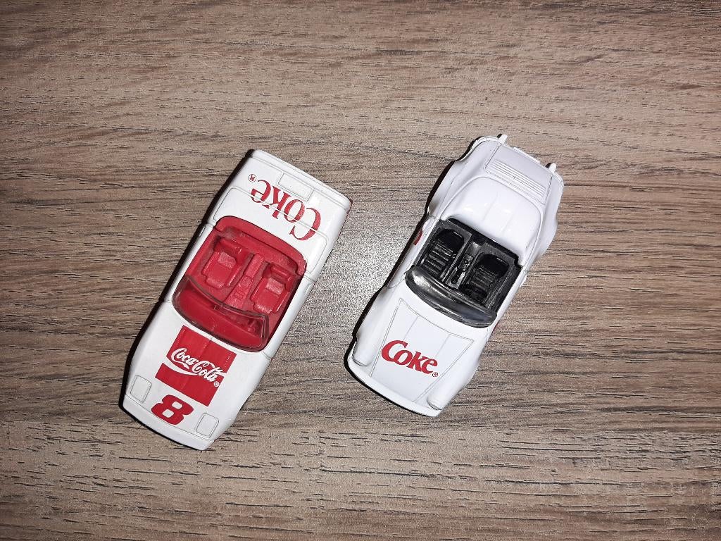 2x Edocar Coca Cola (nearly mint), Enlèvement ou Envoi, Comme neuf, Voiture