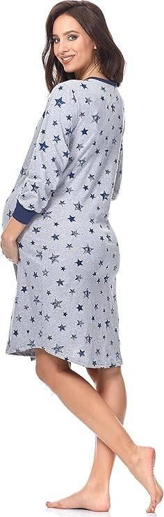 Nachthemd voor borstvoeding | pyjama | GRATIS LEVERING, -, Verzenden, -, Nieuw
