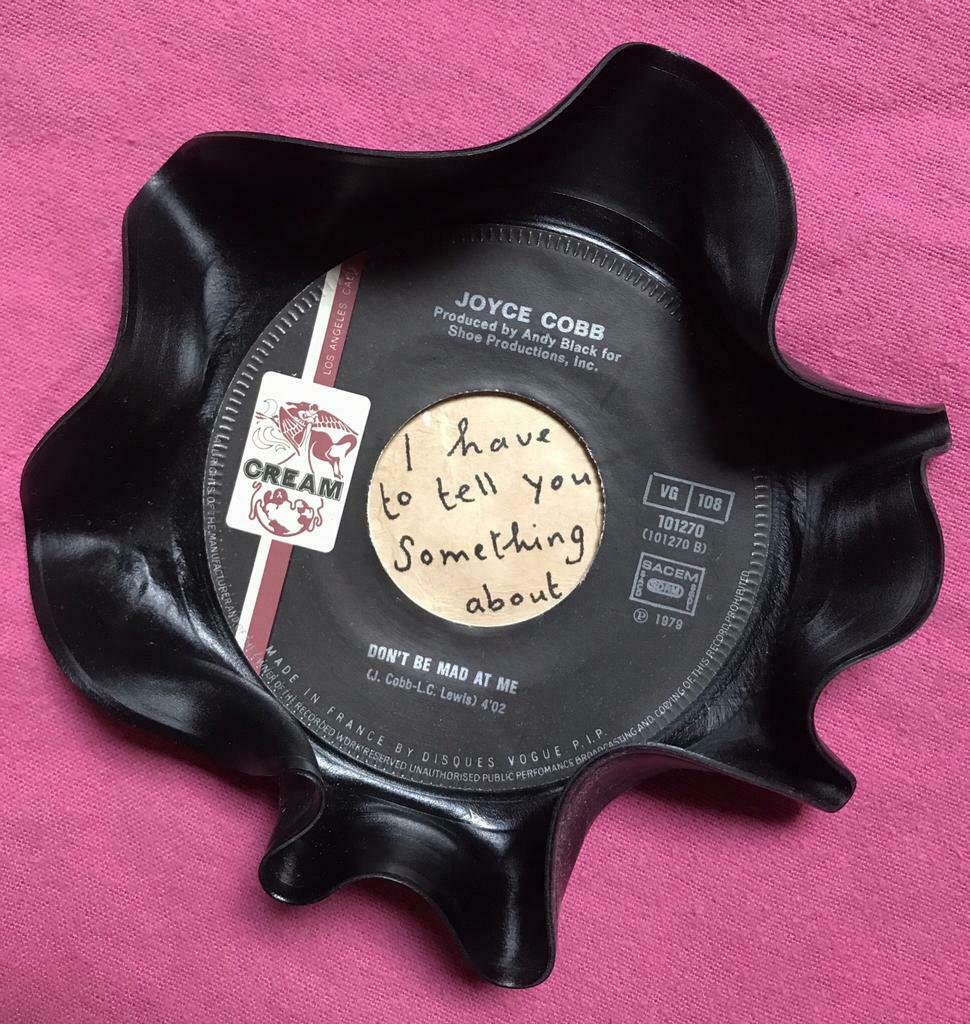 Decoratieve opslagpot Vinyl Crafts Joyce Cobb, Zo goed als nieuw