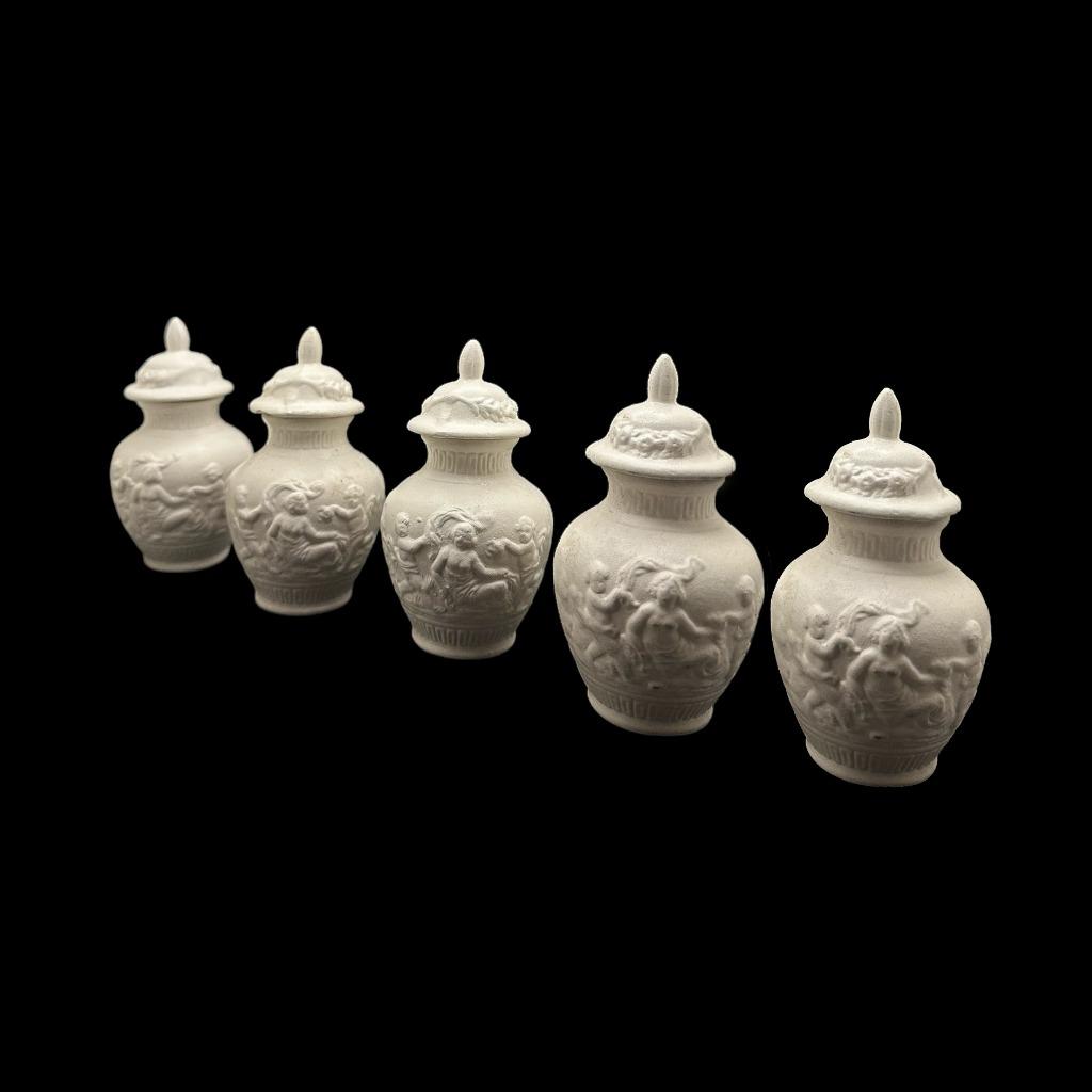 Creatieve gipsen souvenirpot, Ophalen of Verzenden, Zo goed als nieuw, Knutselwerk