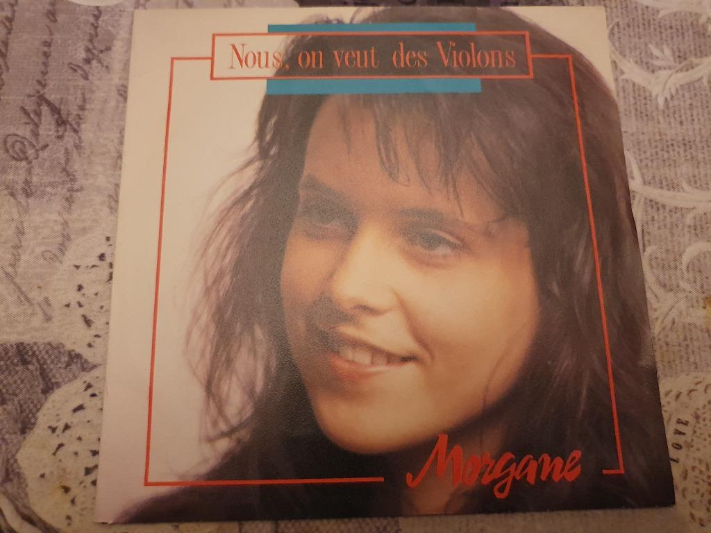 Disque vinyl 45 tours Morgane Nous, On Veut Des Violons, Enlèvement ou Envoi, Comme neuf