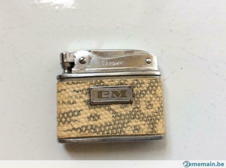 Ancien briquet Sarome, Utilisé