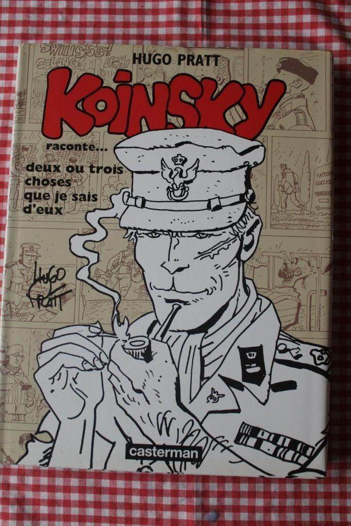 Hugo Pratt - Koinsky raconte deux ou trois choses - EO -1993, Livres, Enlèvement ou Envoi, Une BD, Utilisé, Hugo Pratt