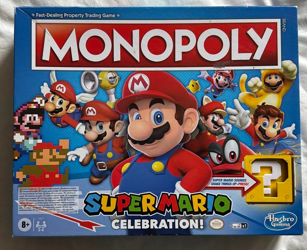 Monopoly Super Mario Celebration, Hobby & Loisirs créatifs, Jeux de société | Jeux de plateau, Comme neuf, Enlèvement