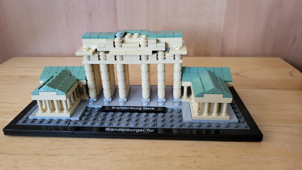LEGO Architecture Set Porte de Brandenbourg (incomplet), Ophalen, Gebruikt, Lego
