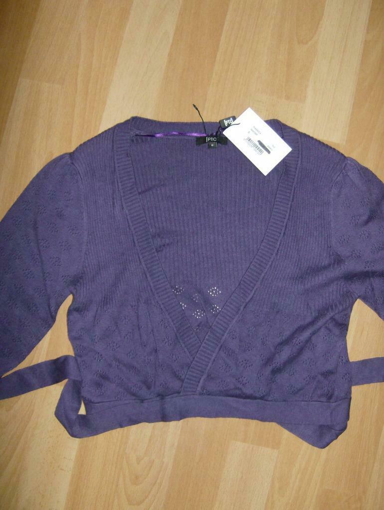 gilet paars merk ptc - maat s - nieuw nieuwprijs 29.95 euro, Paars, Nieuw, Ophalen of Verzenden, Maat 36 (S)