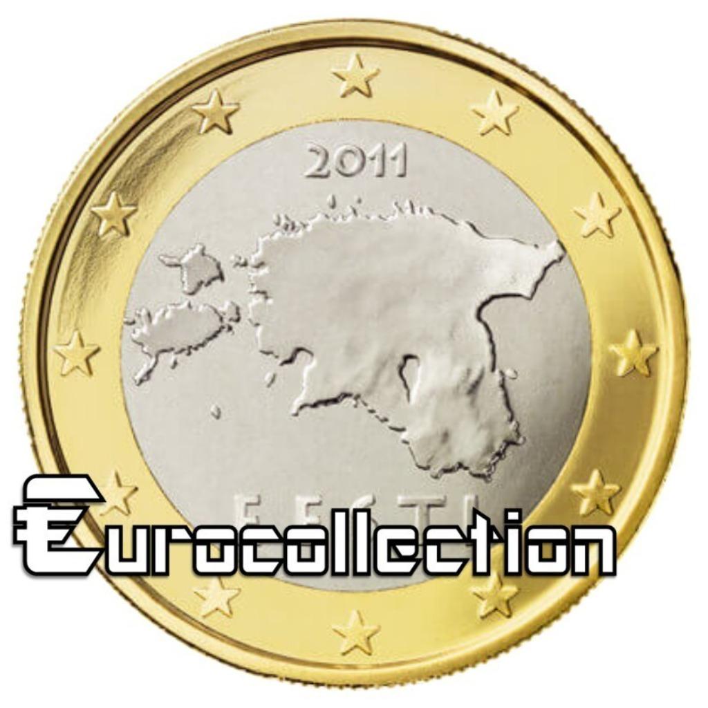 1 EURO ESTONIE 2011, Postzegels en Munten, Munten | Europa | Euromunten, Ophalen, Estland, 1 euro, Losse munt
