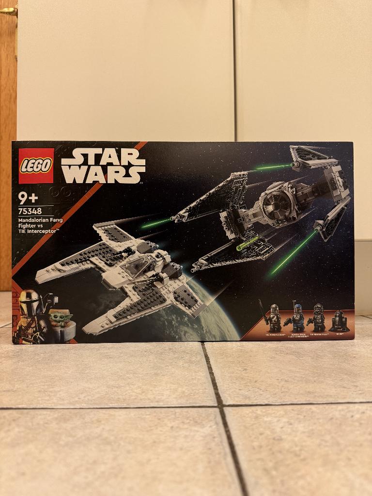 Lego 75348 : Mandalorian Fang Fighter contre TIE Interceptor, Enfants & Bébés, Jouets | Duplo & Lego, Neuf, Lego, Ensemble complet