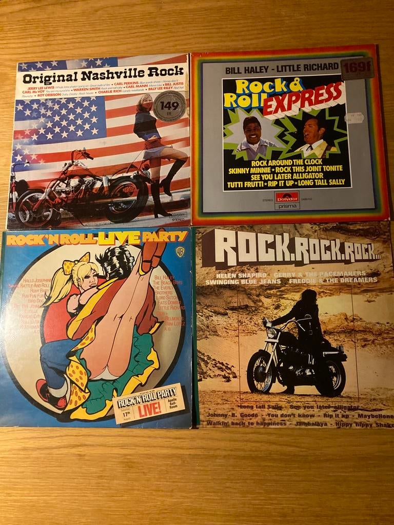 Lot de disques Rock & Roll et POP, CD & DVD, Vinyles | Pop, Utilisé, 12 pouces, Enlèvement ou Envoi