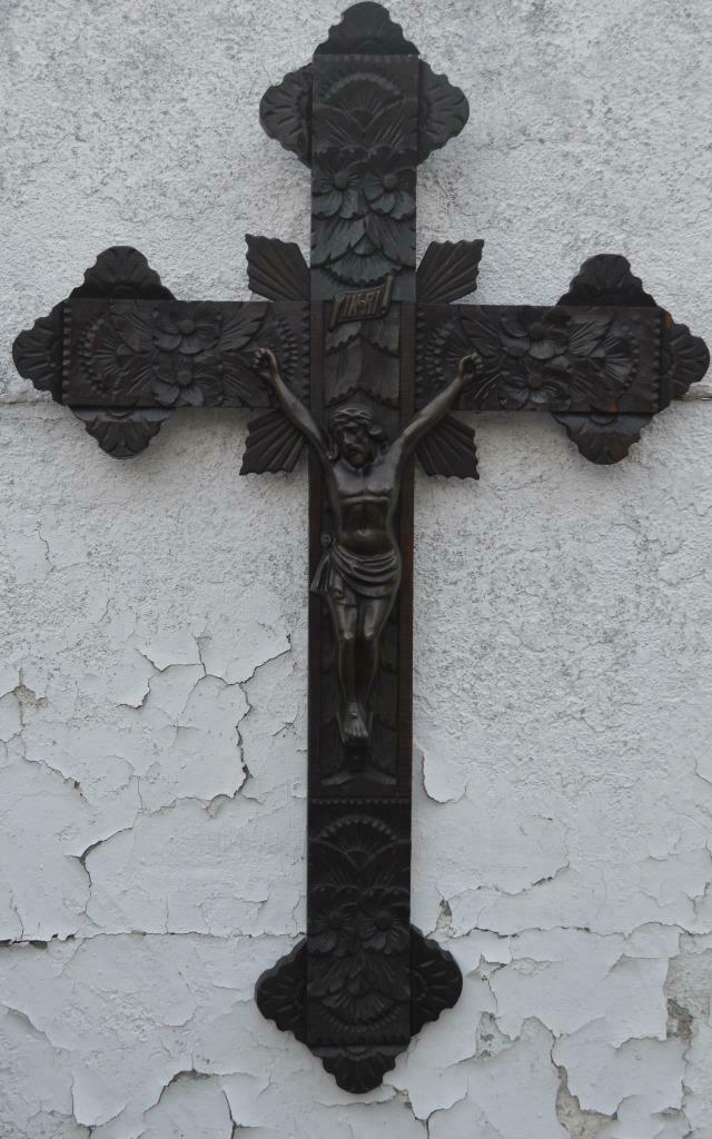 Croix d'abbaye de Brocante 85 cm de haut, Enlèvement ou Envoi