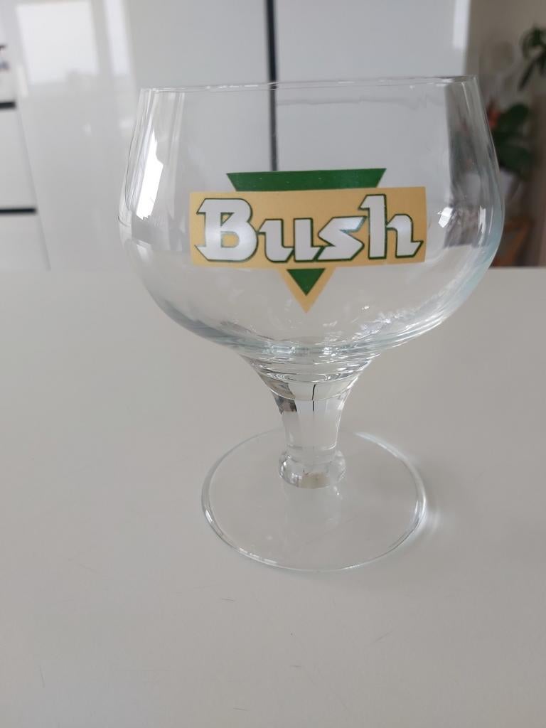 Glas in Bush, Verzamelen, Ophalen of Verzenden, Zo goed als nieuw, Bierglas
