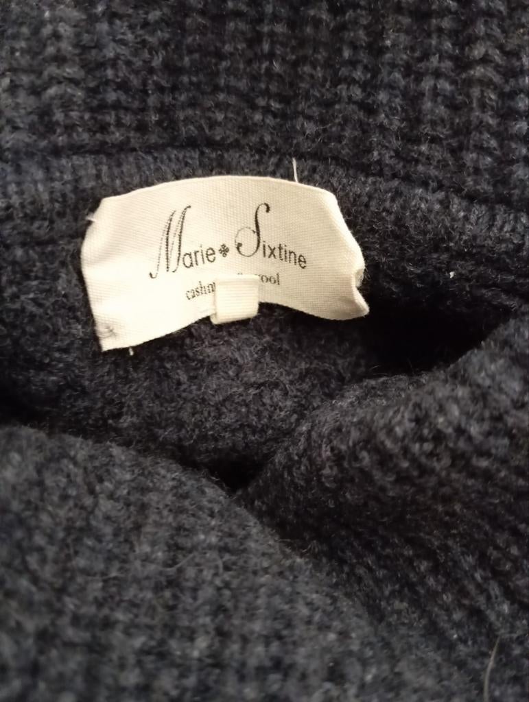 Pull à col roulé Marie Sixtine, gris foncé, taille S, Enlèvement ou Envoi, Comme neuf, Taille 36 (S)
